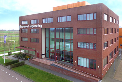 Huidige kantoorpand Hoogewerf Engineering in Beverwijk